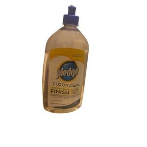 Pledge FLOOR CARE Tile & Vinyl Floor Finish w/ FUTURE SHINE 27 Oz . **80% Full